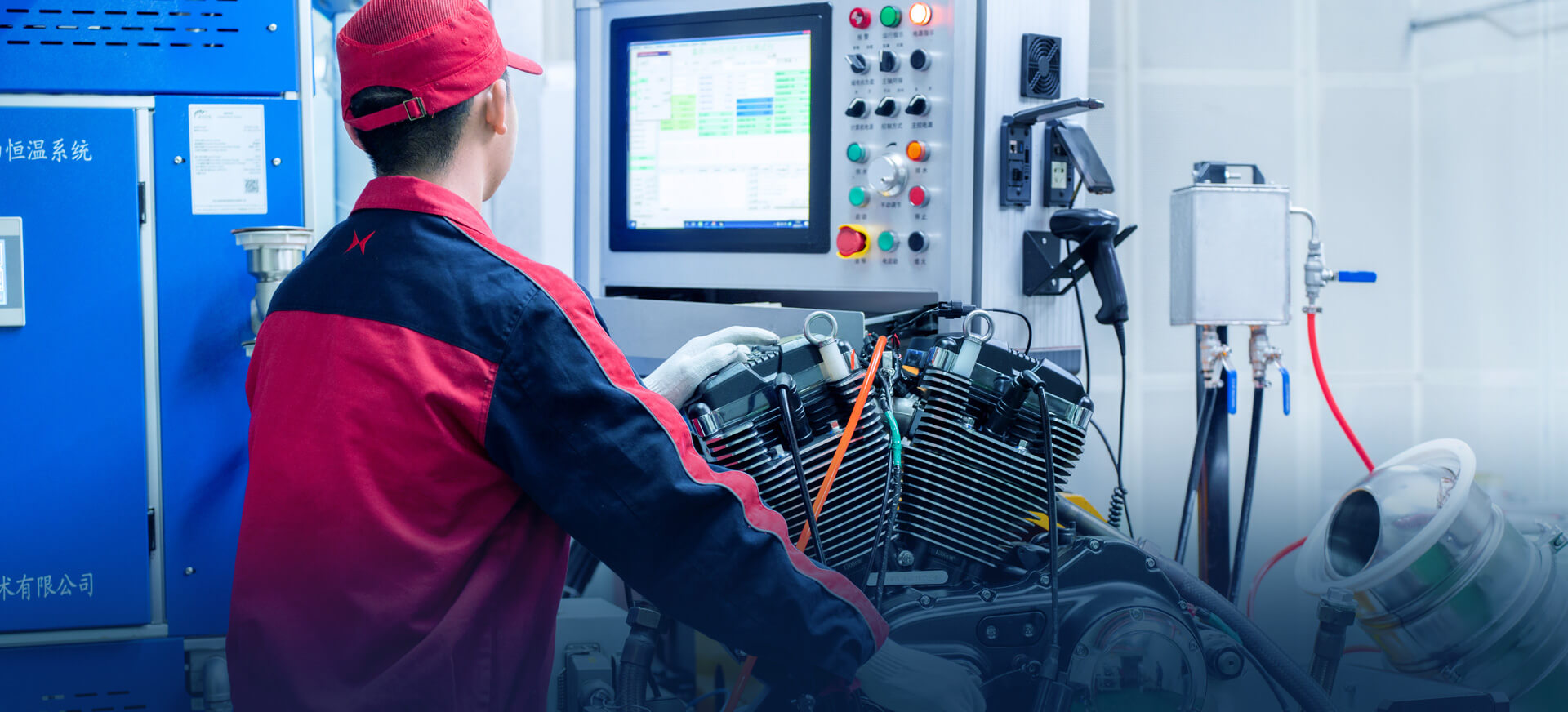 大排量發(fā)動機(jī)測試臺